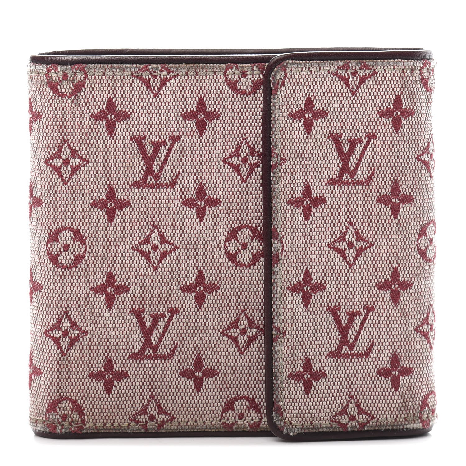 Louis Vuitton Mini Monogram Compact Wallet Cherry 1 of 12