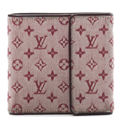 Louis Vuitton Mini Monogram Compact Wallet Cherry 1 of 12