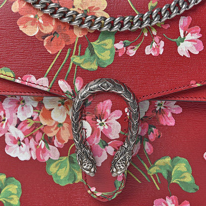 Gucci Calfskin Blooms Print Medium Dionysus Shoulder Bag Romantic Cherry Multicolor 11 of 11