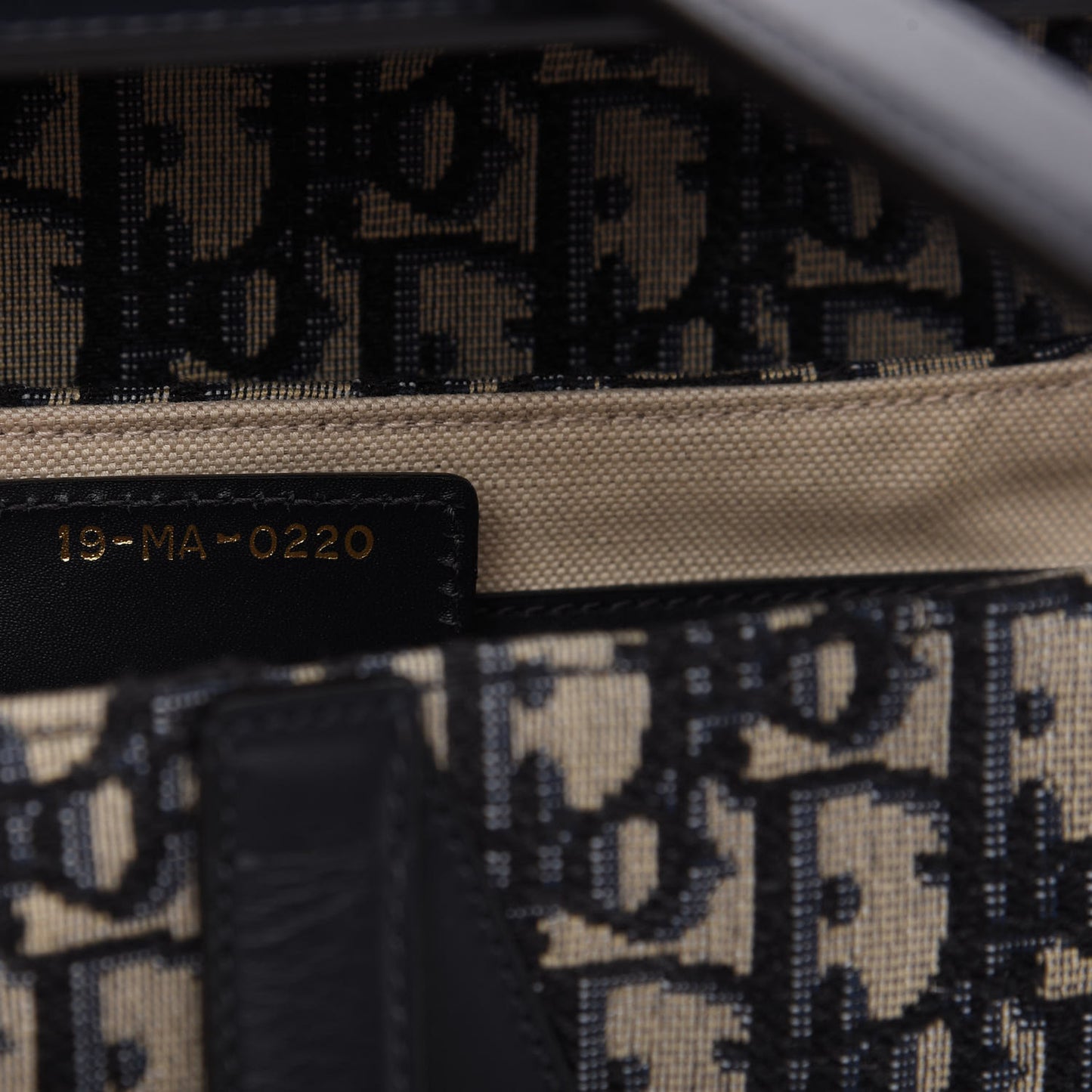 Oblique Saddle Bag Blue