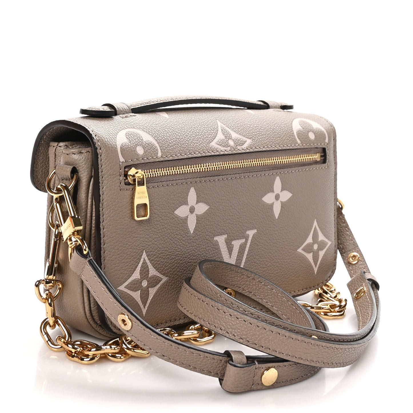 Empreinte Monogram Giant Pochette Metis East West Tourterelle Creme