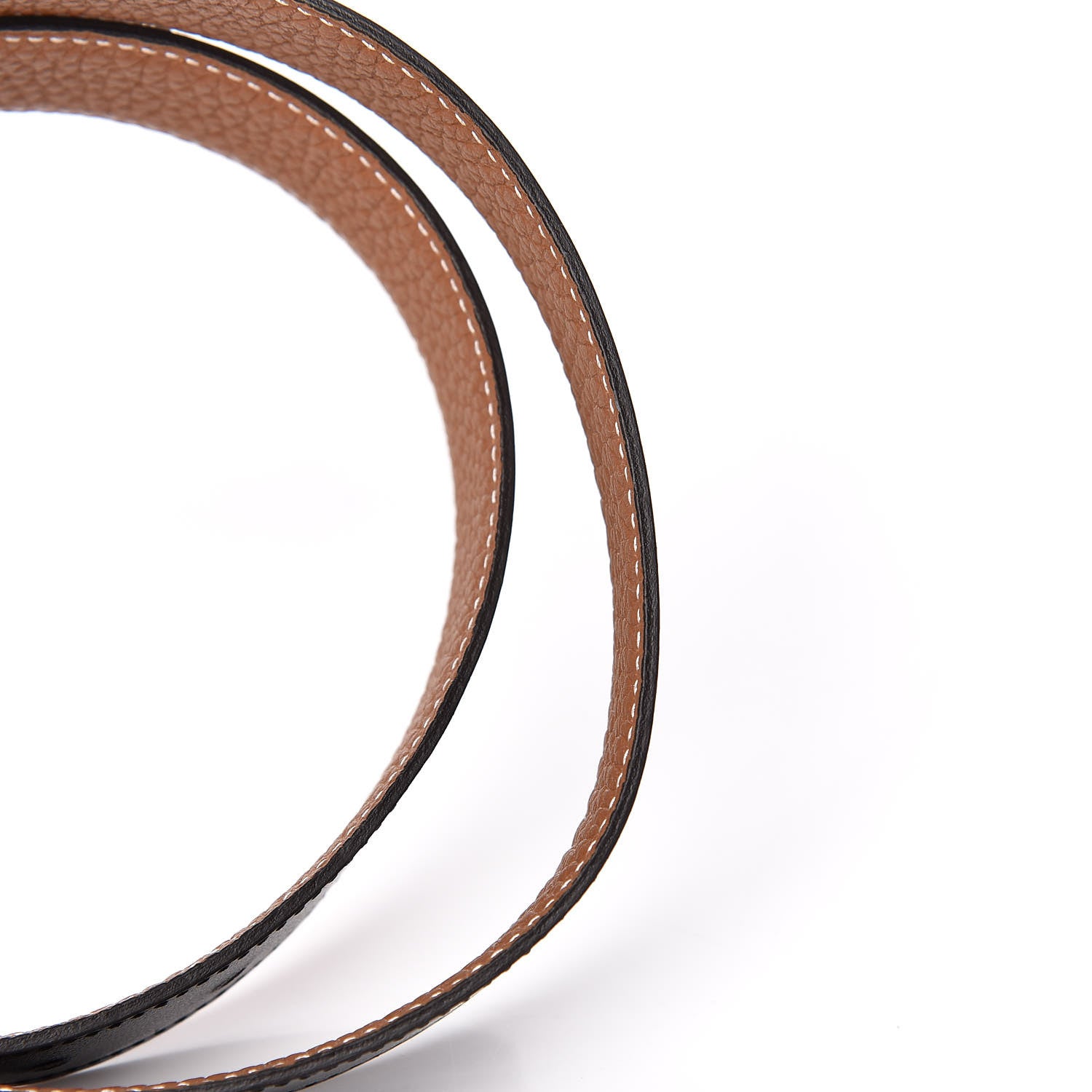 Hermes Swift Togo 32mm Guilloche H Belt 85 Black Gold 7 of 7