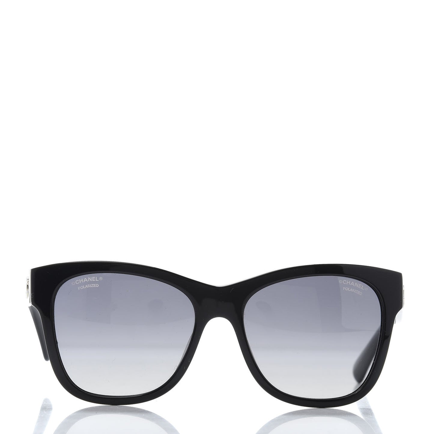 Polarized Square CC Sunglasses 5380 Black
