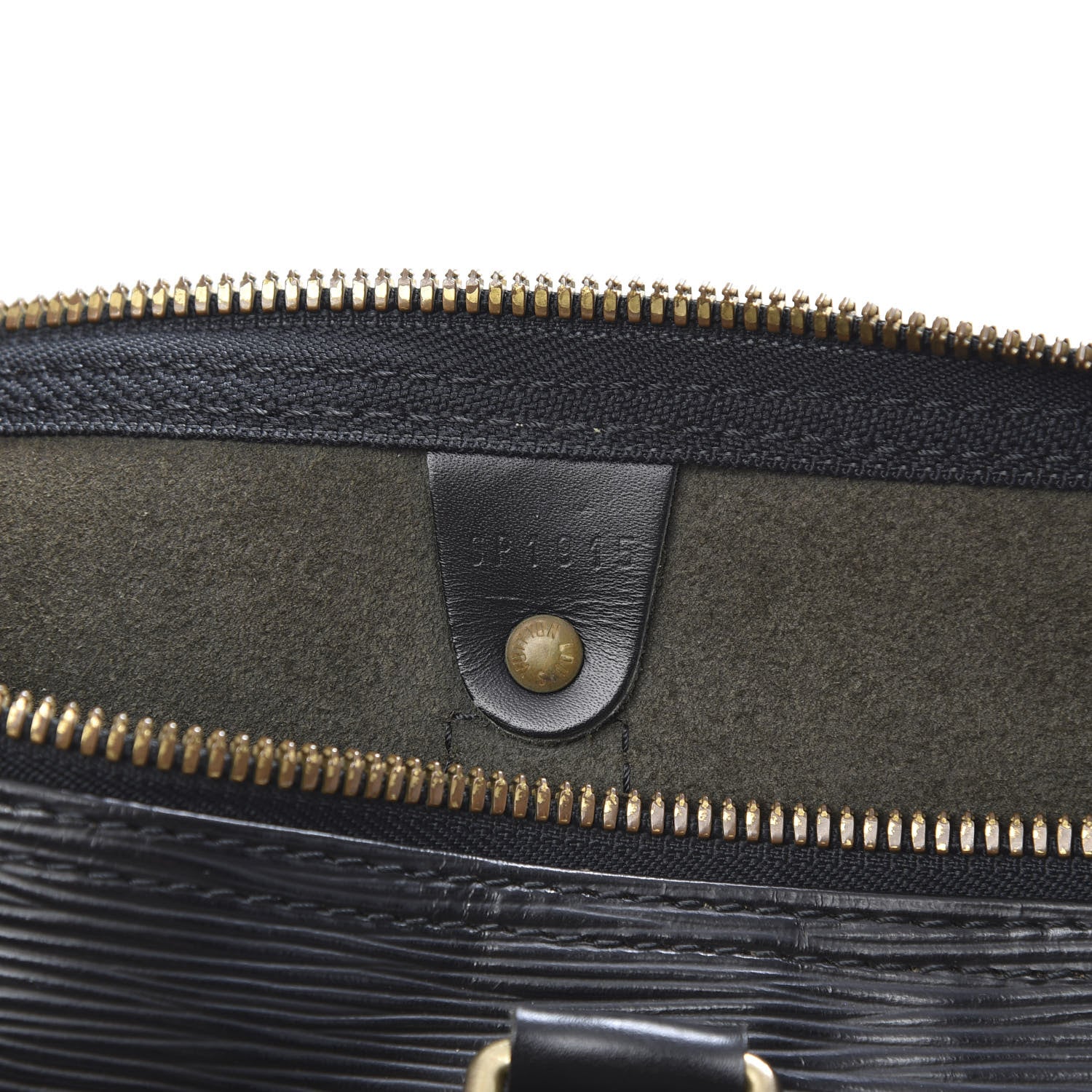 Louis Vuitton Epi Keepall 45 Black 6 of 15