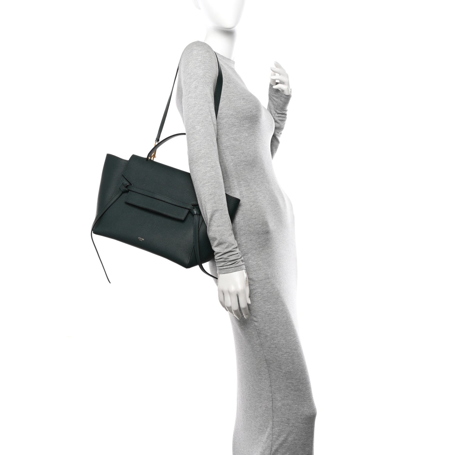 Celine Grained Calfskin Mini Belt Bag Amazone 2 of 13
