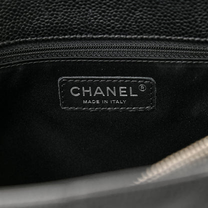 Chanel Caviar Quilted Grand Shopping Tote GST Black 6 of 10