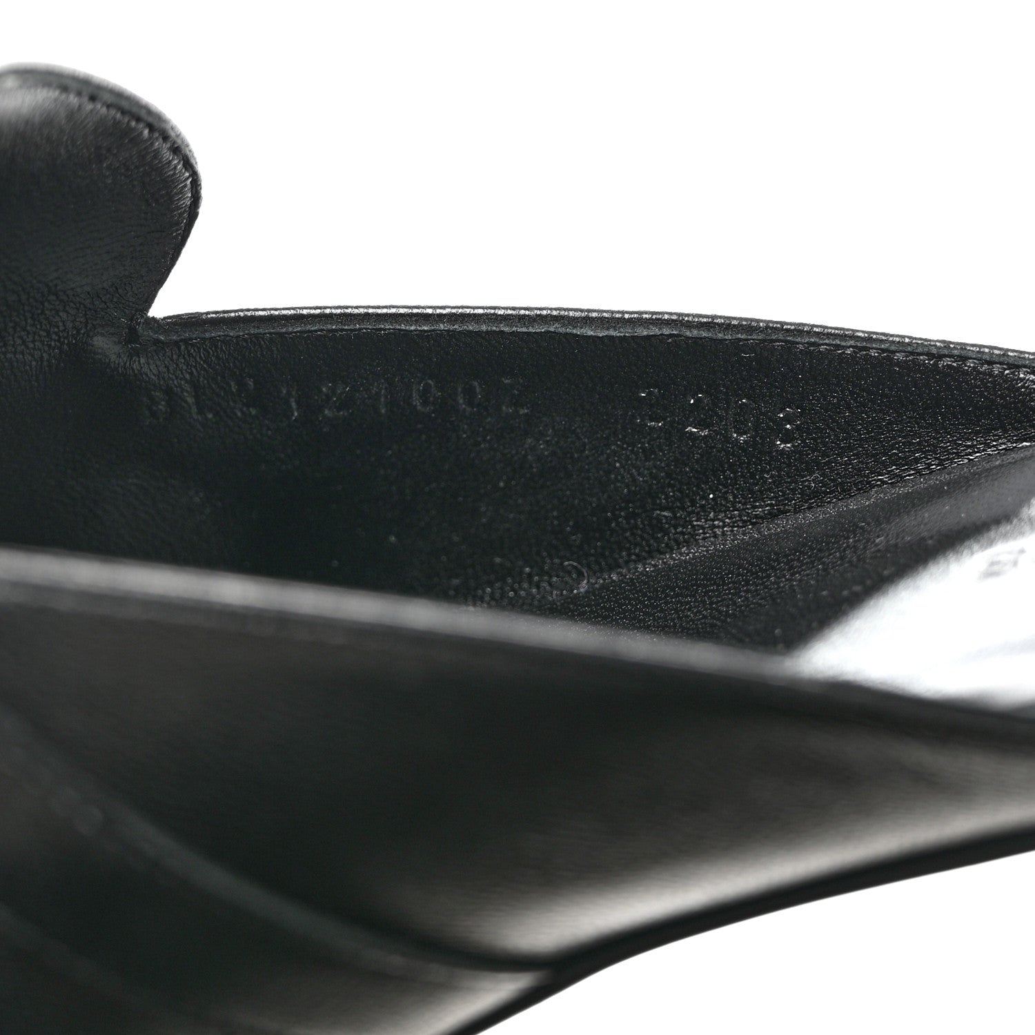 Hermes Goatskin Oz Mules 39 Black 6 of 9