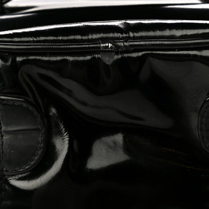 Chanel Patent Vanity Cosmetic Case Black 21 of 24