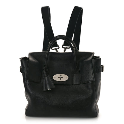 Mulberry Natural Leather Cara Delevingne Convertible Satchel Black 1 of 9
