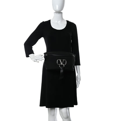 Valentino Garavani Nylon VRing Belt Bag Black 2 of 10