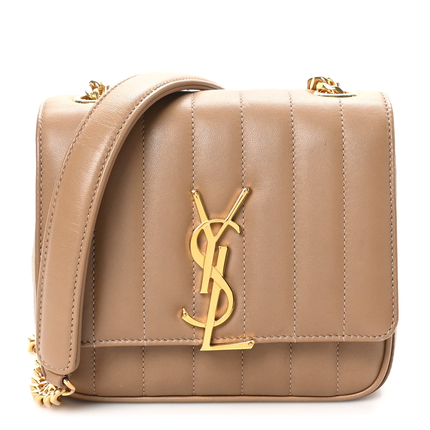 Lambskin Matelasse Monogram Small Vicky Chain Bag Peru