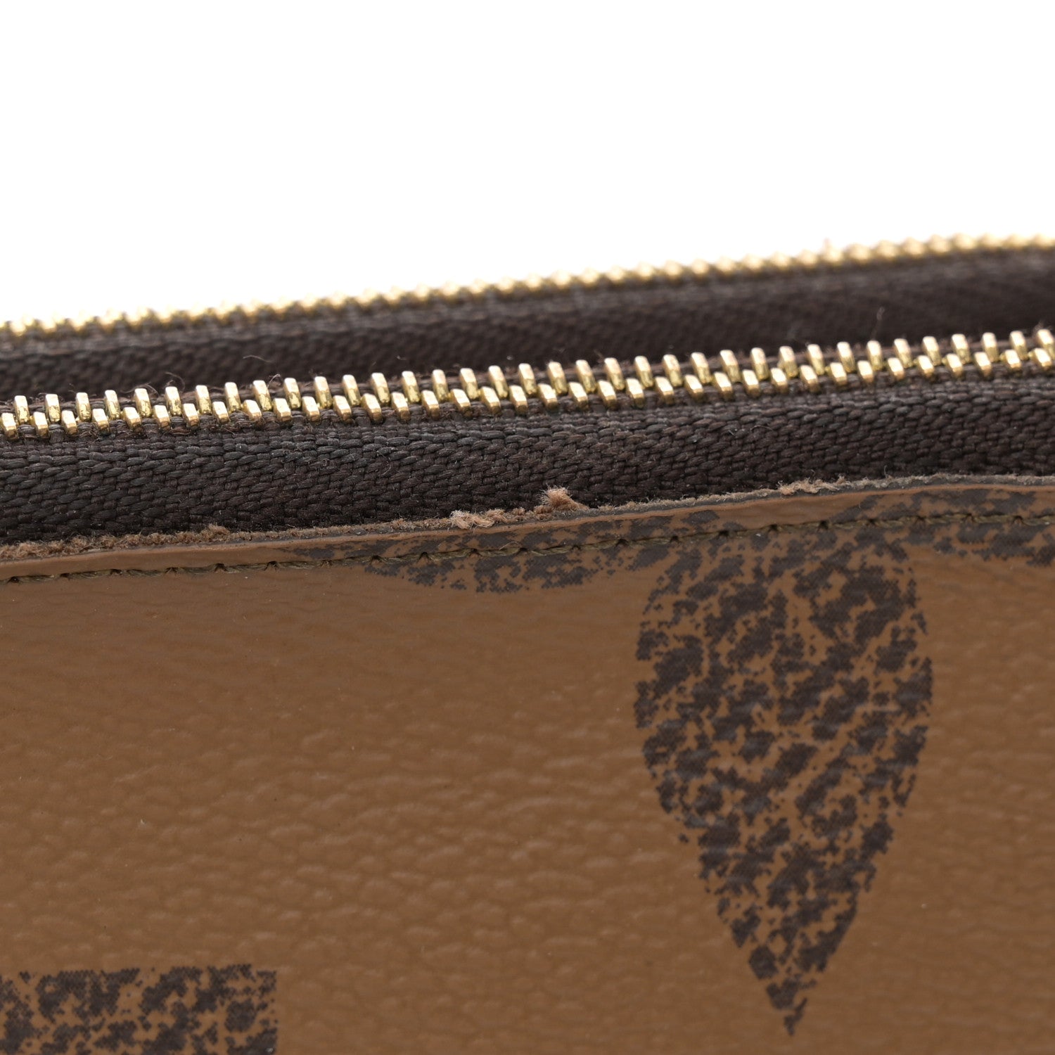 Louis Vuitton Reverse Monogram Giant Double Zip Pochette 10 of 13