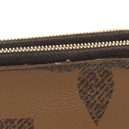 Louis Vuitton Reverse Monogram Giant Double Zip Pochette 10 of 13