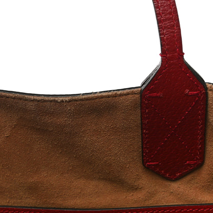 Gucci GG Supreme Monogram Tian Medium Shopping Tote Beige Multicolor Red 13 of 13