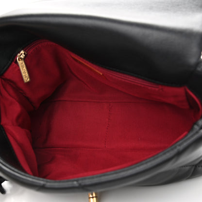 Chanel Goatskin Quilted Medium Chanel 19 Flap Black 5 of 12