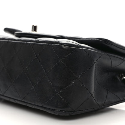 Chanel Lambskin Quilted Mini Rectangular Flap Black 9 of 10
