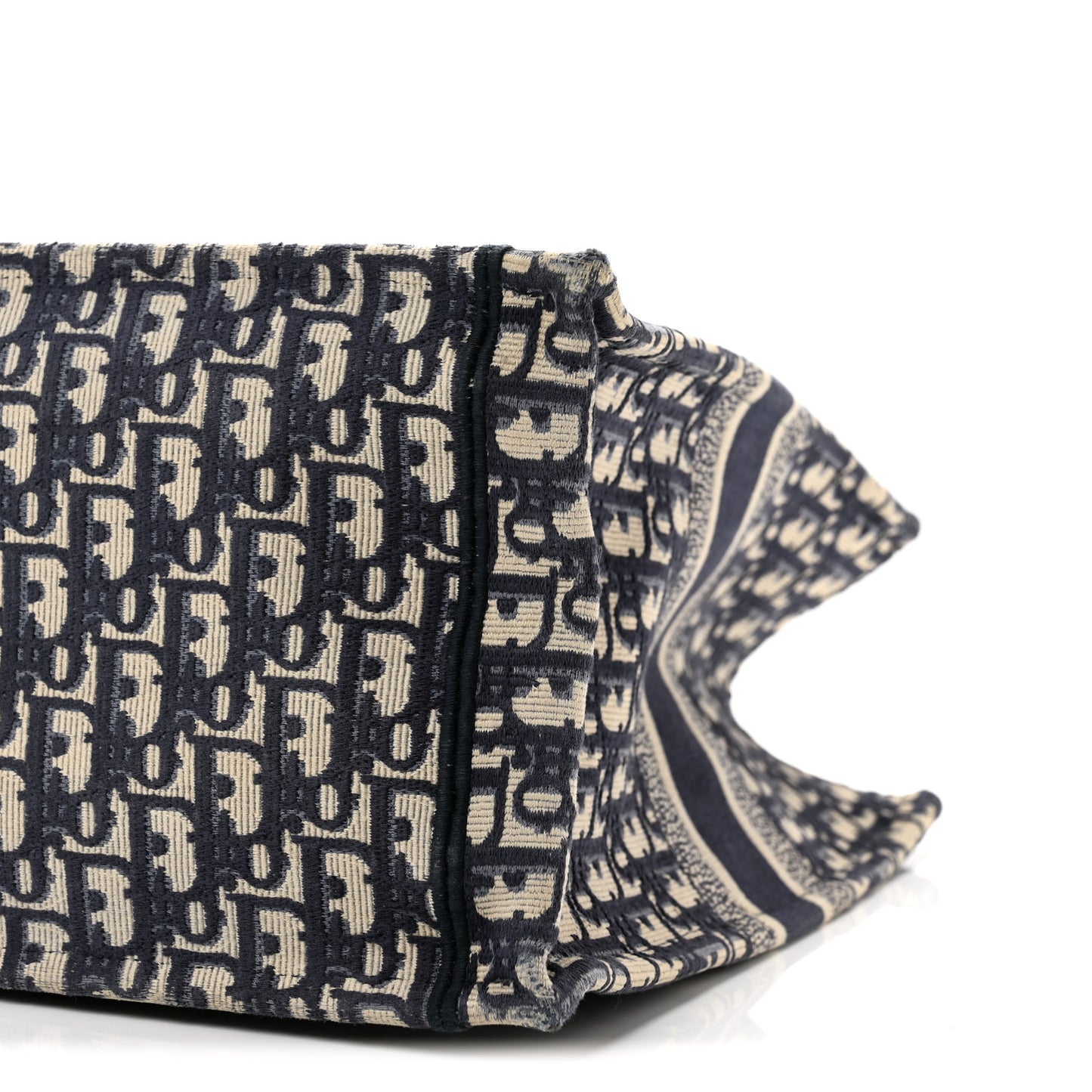 Oblique Large Book Tote Blue Multicolor