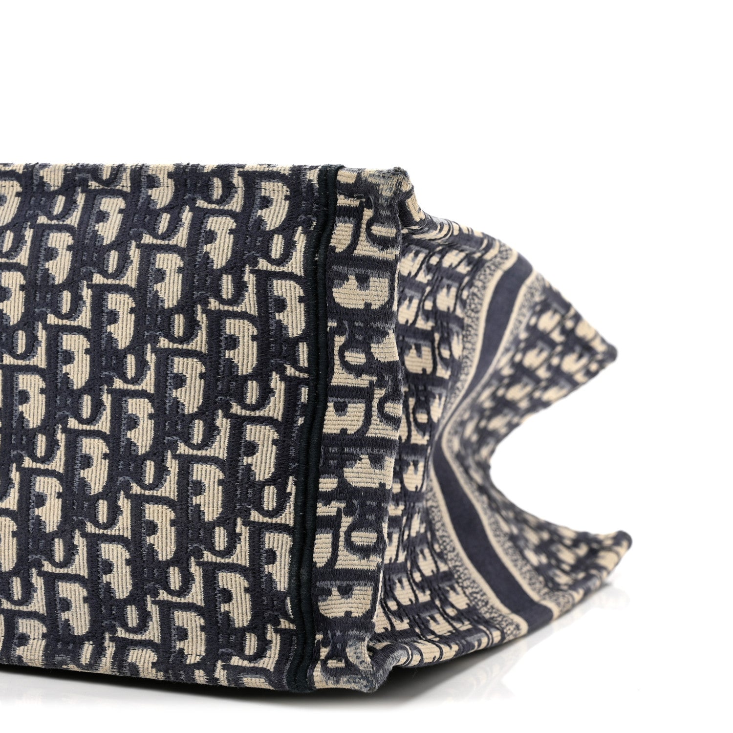 Christian Dior Oblique Large Book Tote Blue Multicolor 9 of 10
