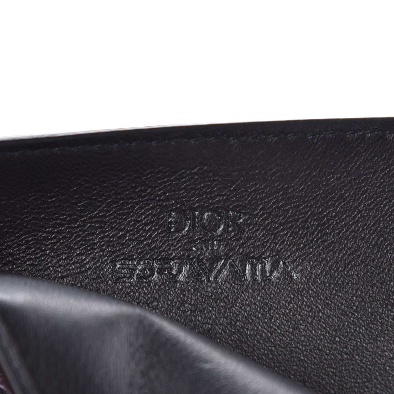 Christian Dior X SORAYAMA Calfskin Card Holder Blue 6 of 7
