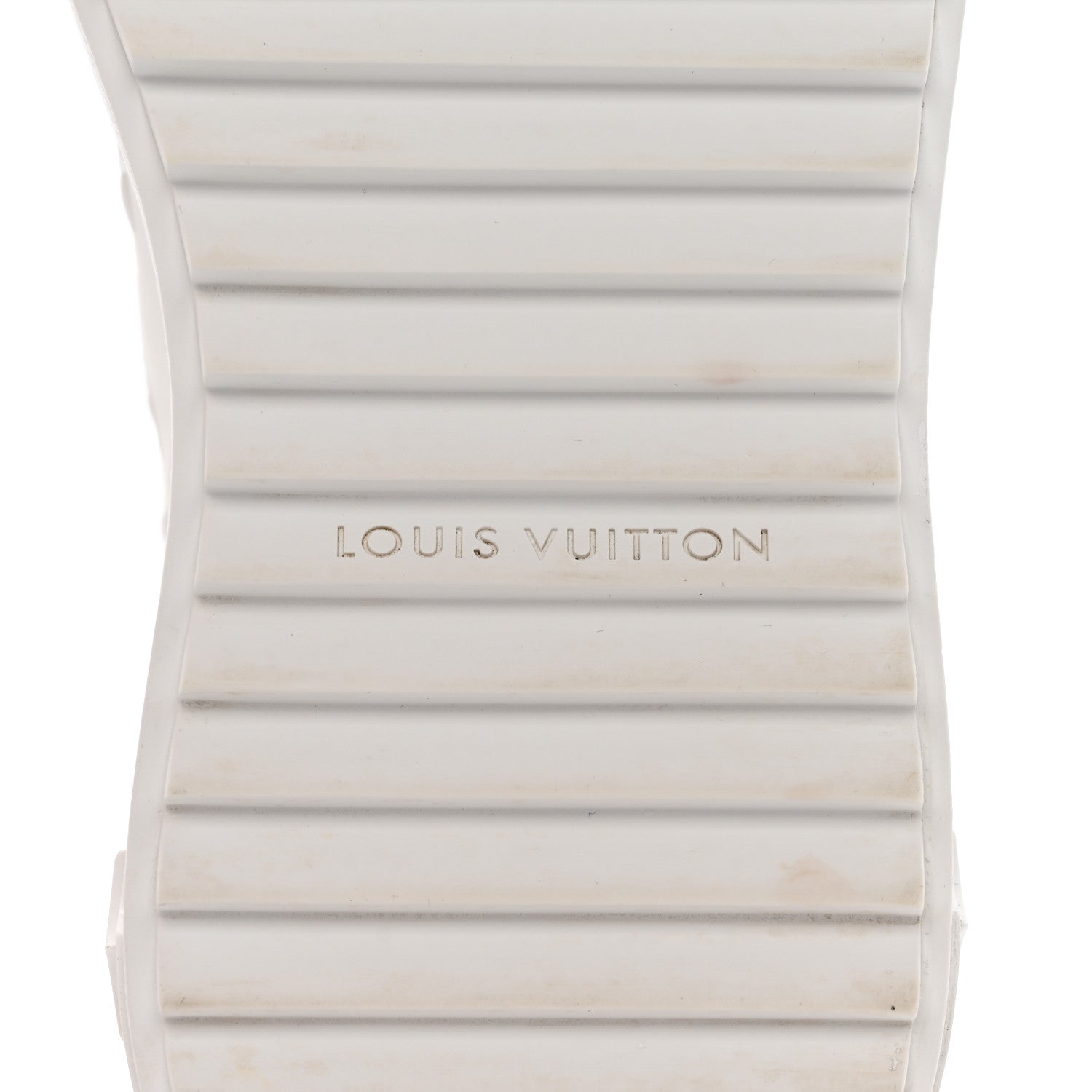Louis Vuitton Lambskin Embossed Monogram Time Out Sneakers White 6 of 22