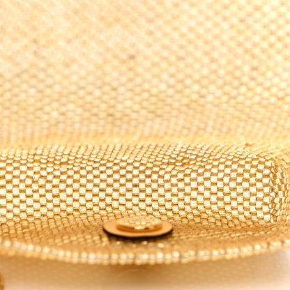 Fendi Glass Vitello King Beaded Mini Pico Baguette Charm Semolino 5 of 6