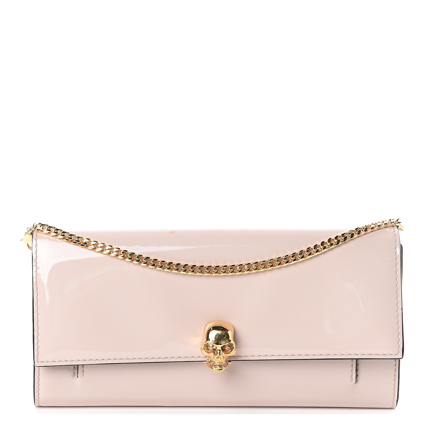 Patent Skull Wallet on Chain Teint