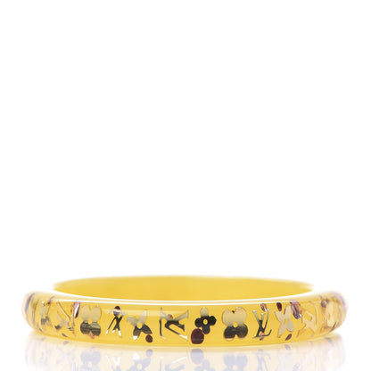 Louis Vuitton Resin Swarovski TPM Inclusion Bracelet M Jaune 3 of 3
