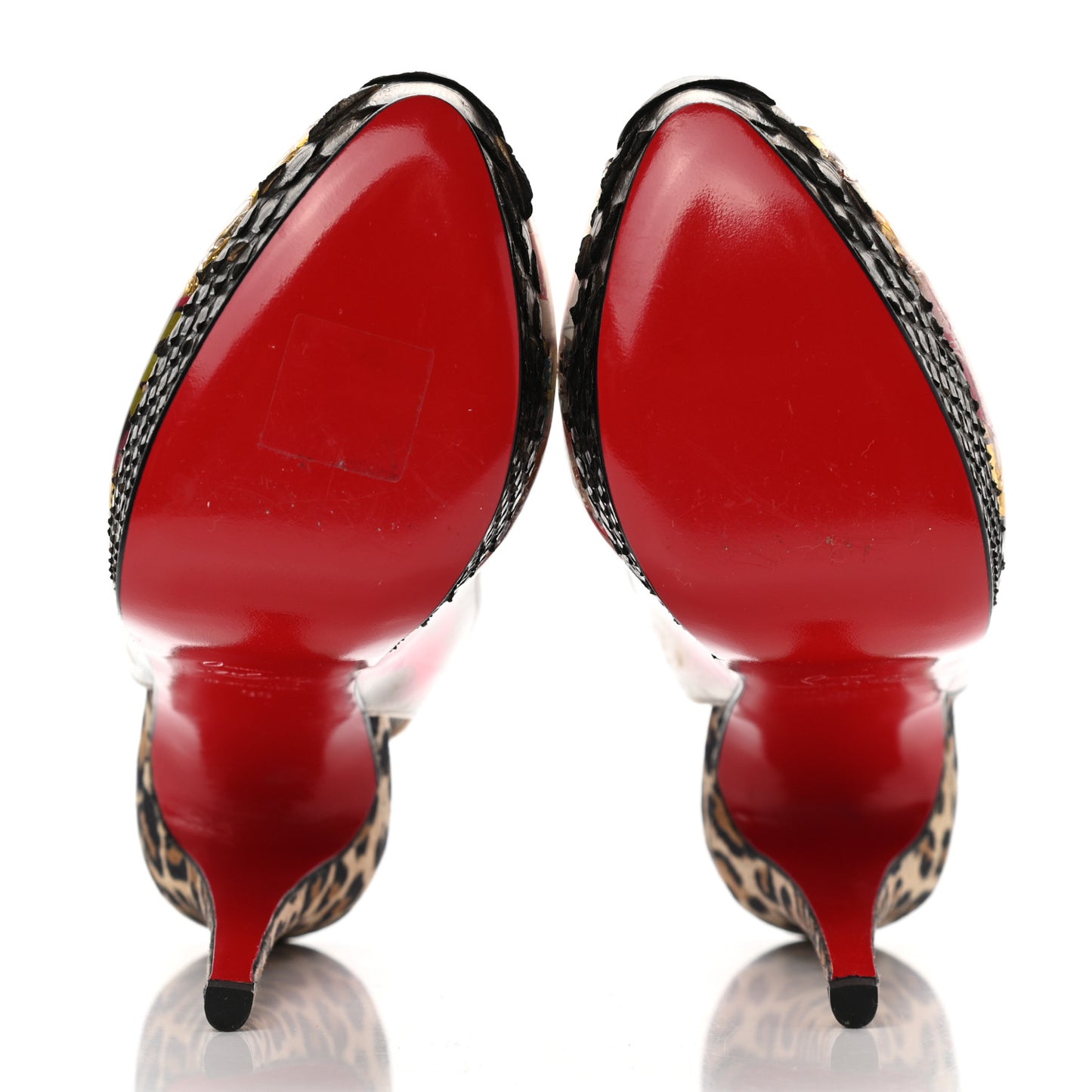 PVC Suede Winter Trash 150 Pumps 36 Leopard