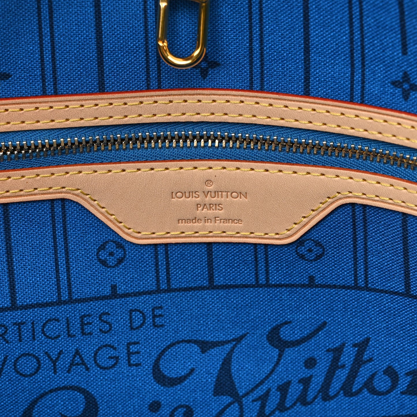 Monogram My LV Heritage Neverfull GM White Bleu Clair