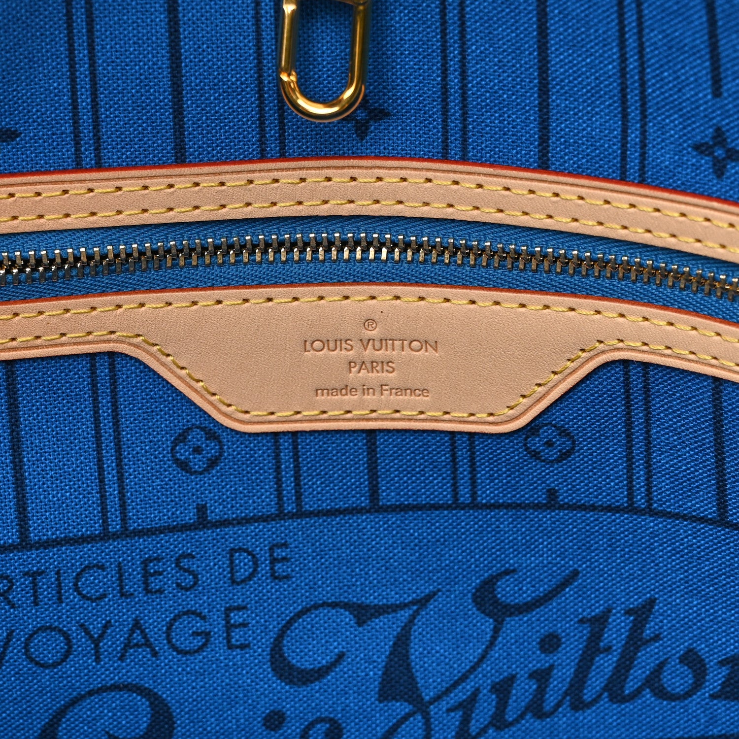 Louis Vuitton Monogram My LV Heritage Neverfull GM White Bleu Clair 6 of 9