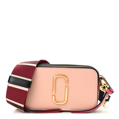 Marc Jacobs Saffiano Small Snapshot Camera Bag Rose Multicolor 1 of 9