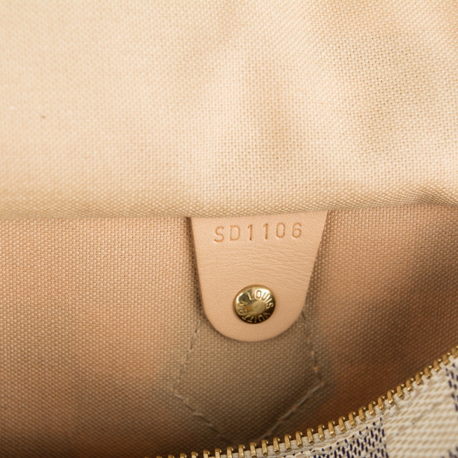 Louis Vuitton Damier Azur Speedy 30 8 of 8