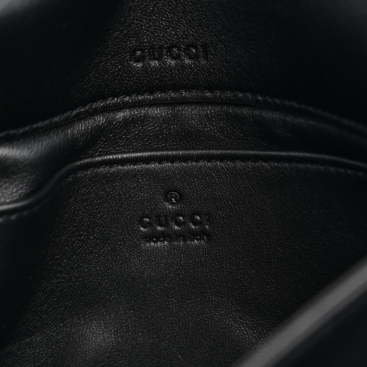 Gucci Calfskin Horsebit 1955 Aura Small Shoulder Bag Black 6 of 11