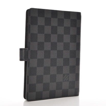 Louis Vuitton Damier Graphite Medium Ring Agenda Cover 3 of 7