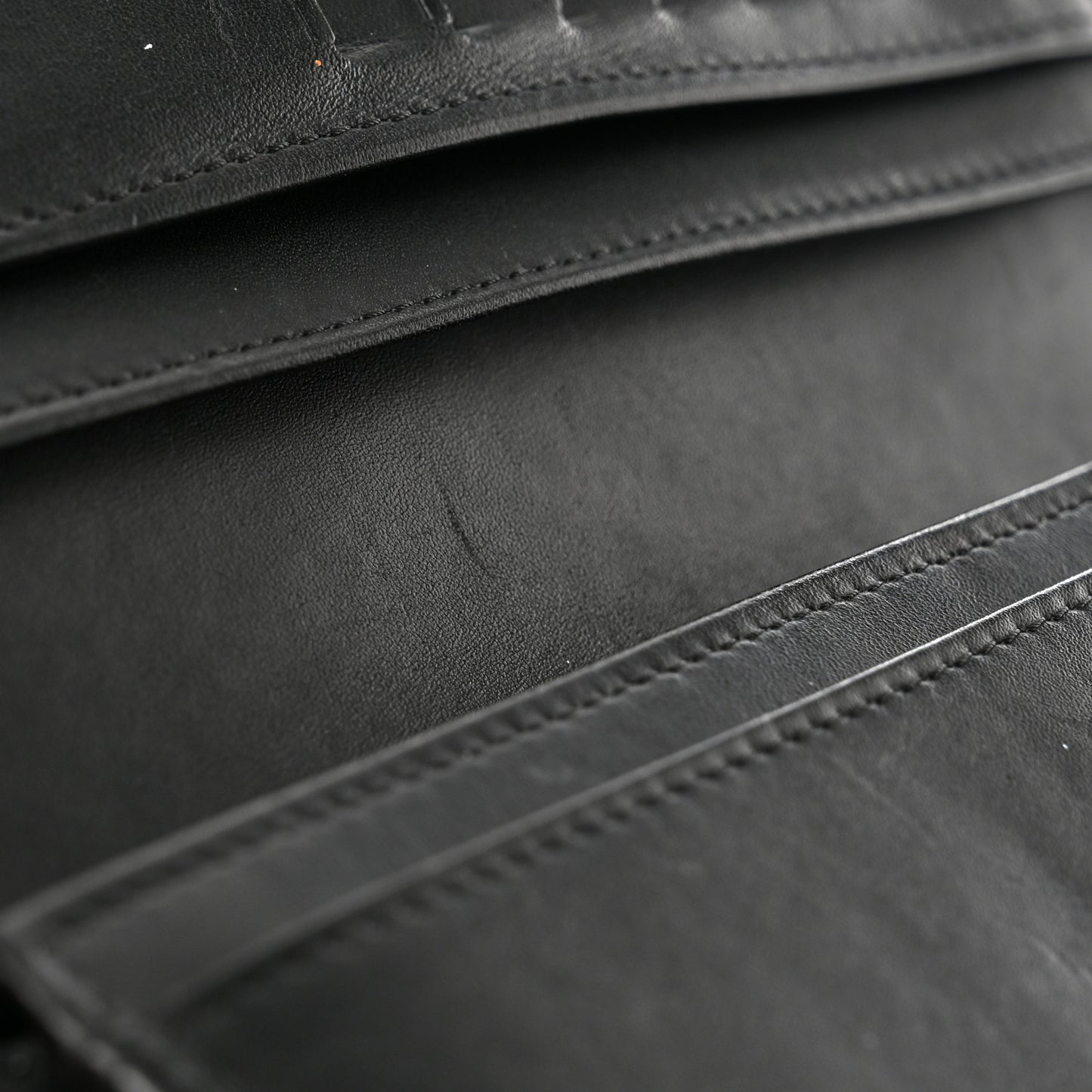 Caviar Quilted Boy Yen Wallet Black