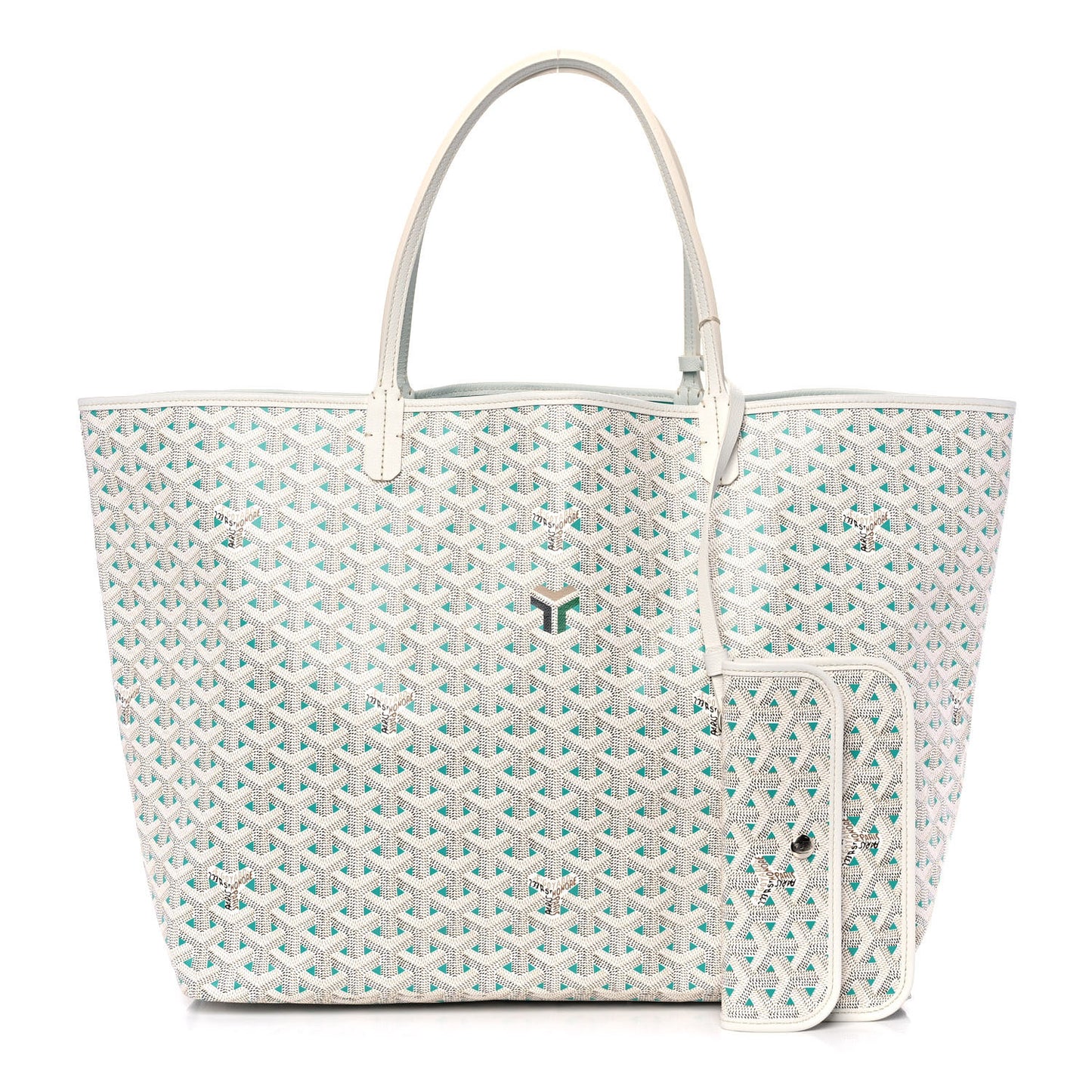 Goyardine Saint Louis Claire Voie GM White Opaline