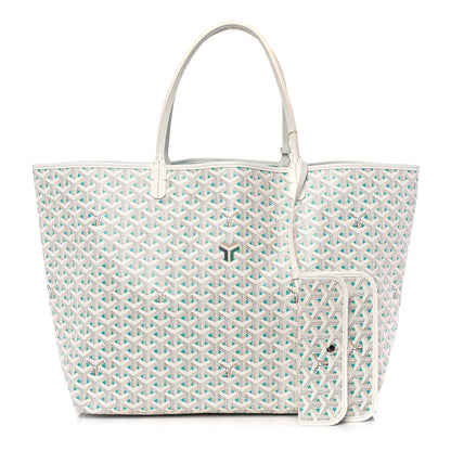 Goyard Goyardine Saint Louis Claire Voie GM White Opaline 1 of 13