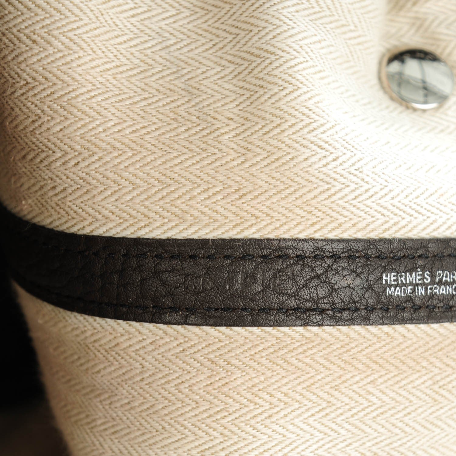 Hermes Veau Negonda Garden Party Tote 36 Cacao 7 of 9