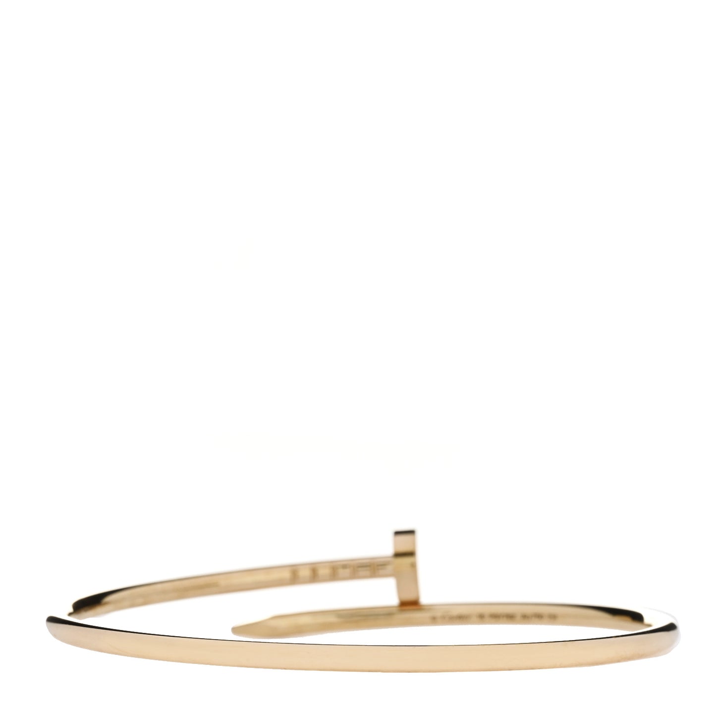 18K Yellow Gold Small Juste Un Clou Bracelet 16