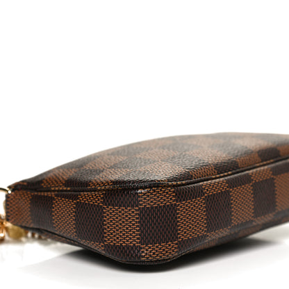 Louis Vuitton Damier Ebene Mini Pochette Accessories 9 of 11