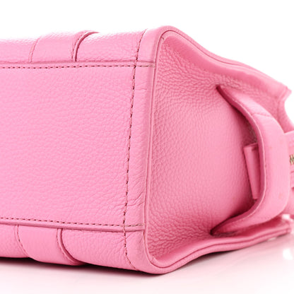 Marc Jacobs Grained Calfskin Small The Tote Bag Candy Pink 10 of 12