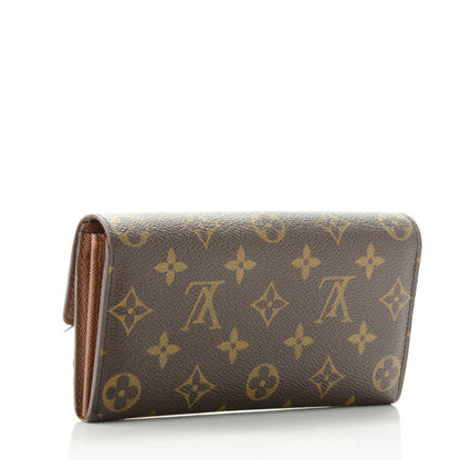 Louis Vuitton Monogram Sarah Wallet 3 of 9