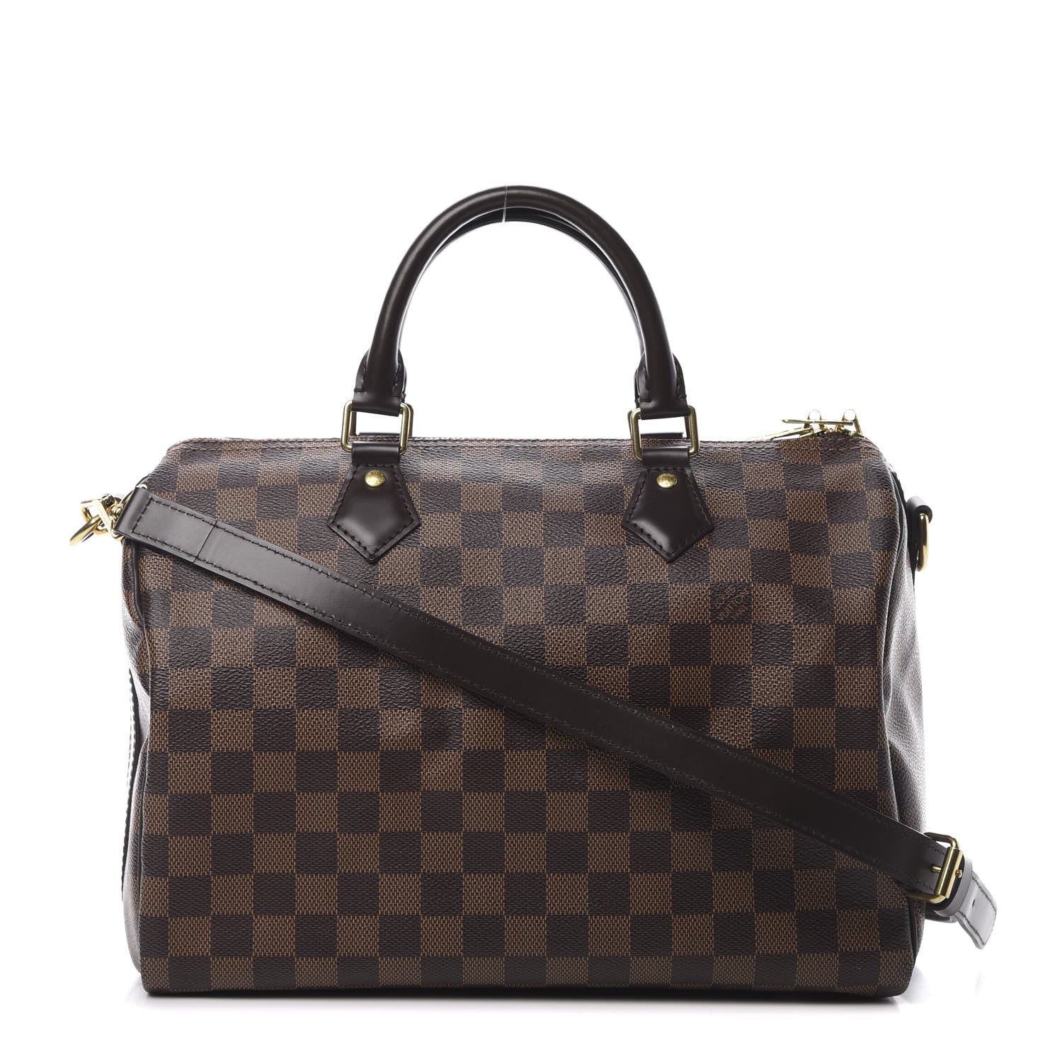 Louis Vuitton Damier Ebene Speedy Bandouliere 30 1 of 12