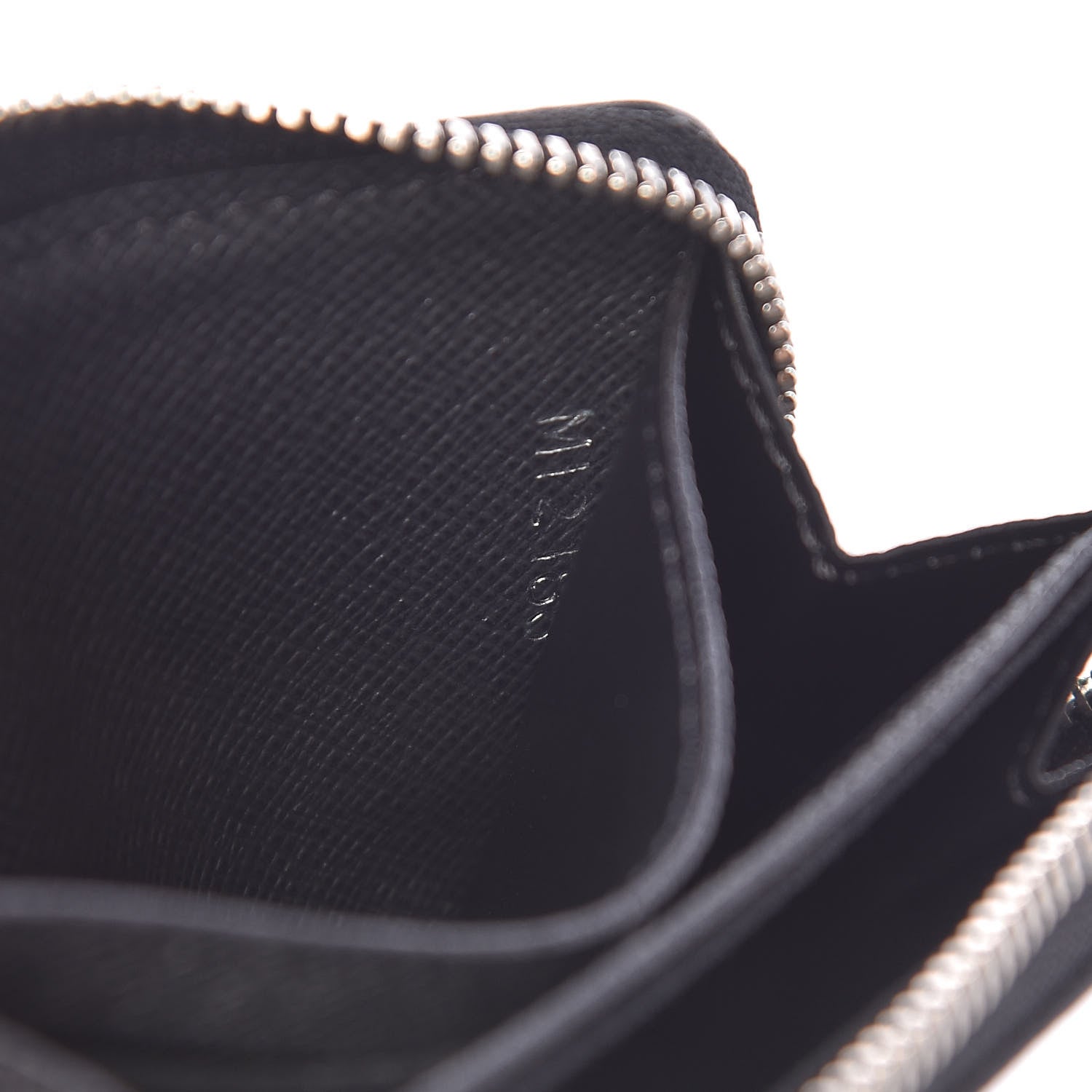 Louis Vuitton Taiga Zippy Coin Purse Vertical Black 7 of 8