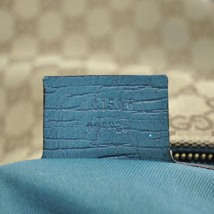 Gucci Monogram Hasler Messenger Bag Blue 9 of 10