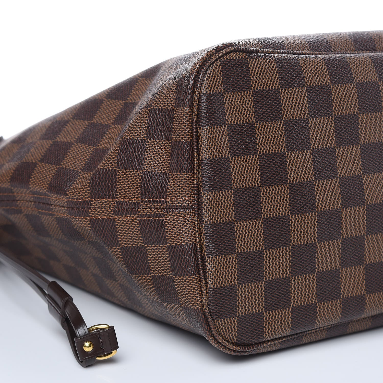 Louis Vuitton Damier Ebene Neo Neverfull MM Rose Ballerine 8 of 12