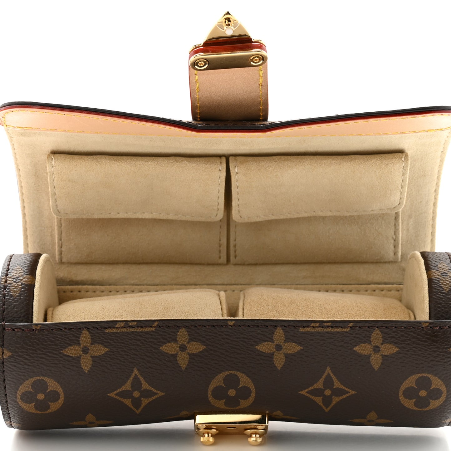 Monogram 3 Watch Travel Case