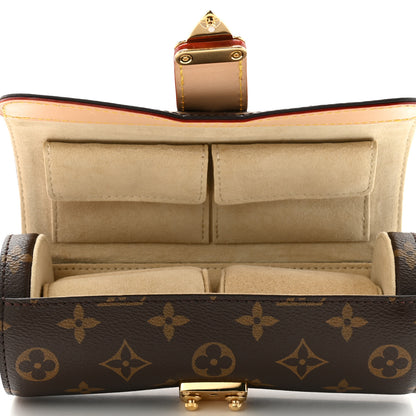 Louis Vuitton Monogram 3 Watch Travel Case 5 of 8