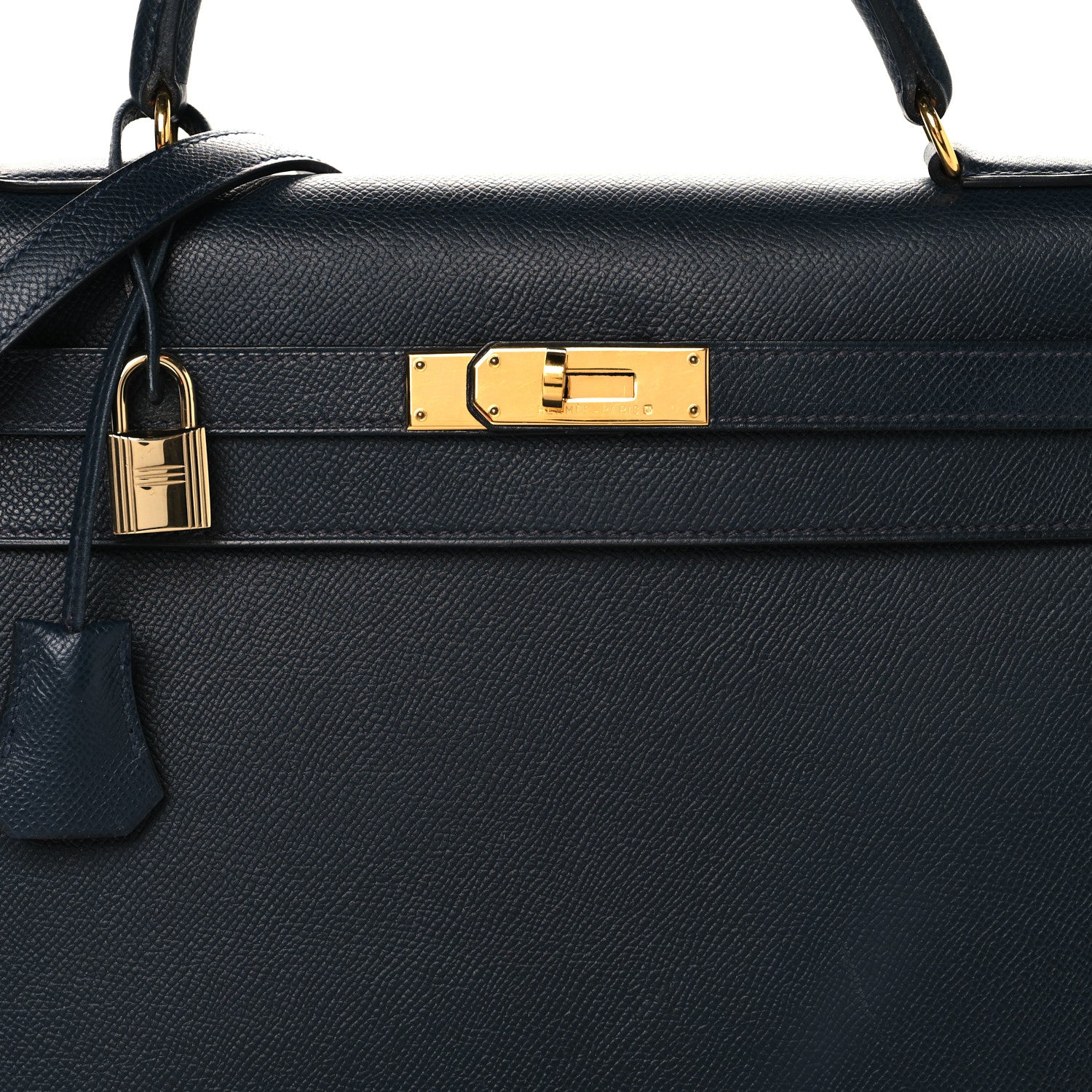 Hermes Courchevel Kelly Sellier 32 Bleu Marine 8 of 13