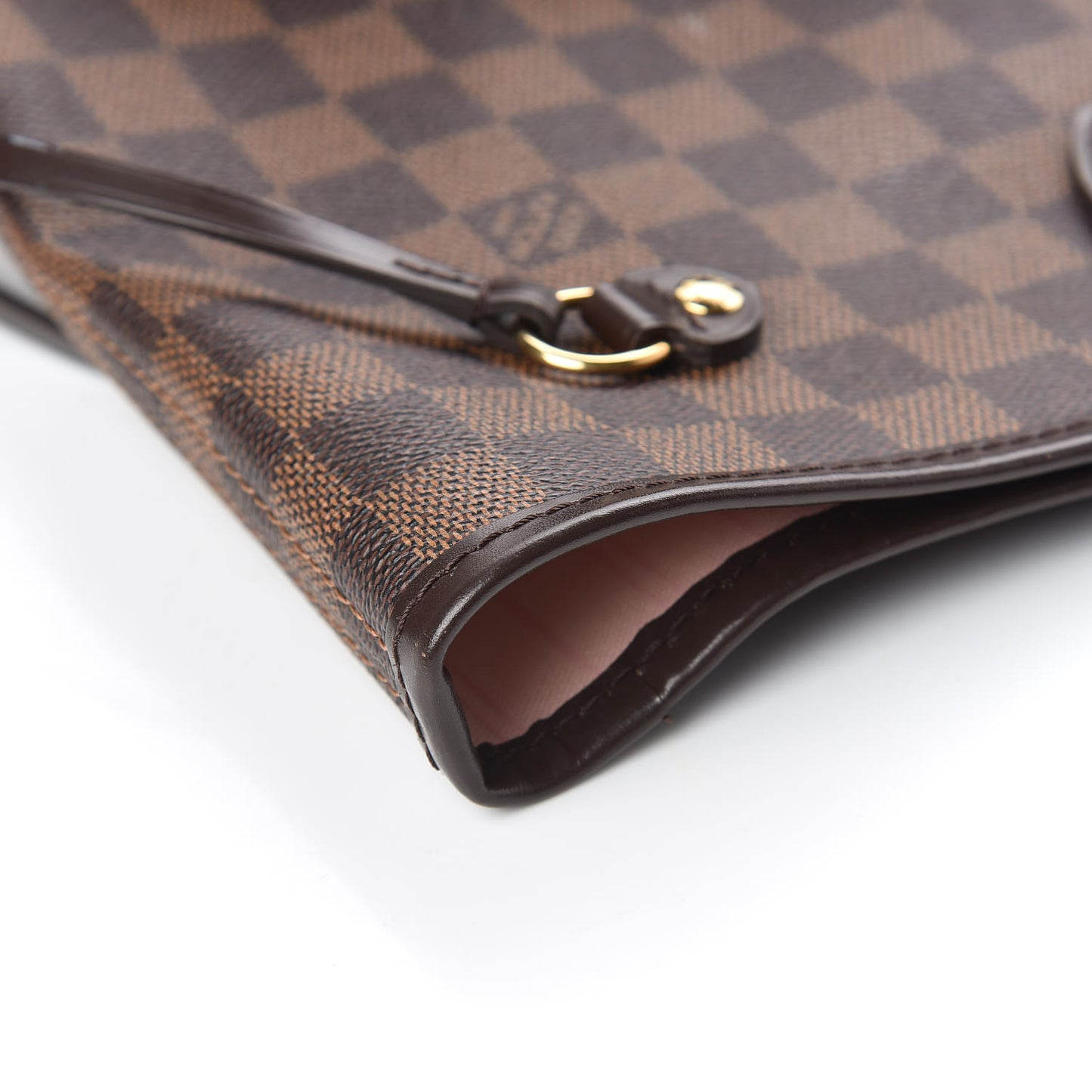 Damier Ebene Neo Neverfull MM Rose Ballerine